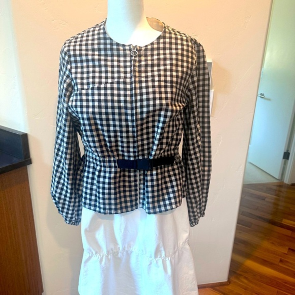 Black/white Zara jacket